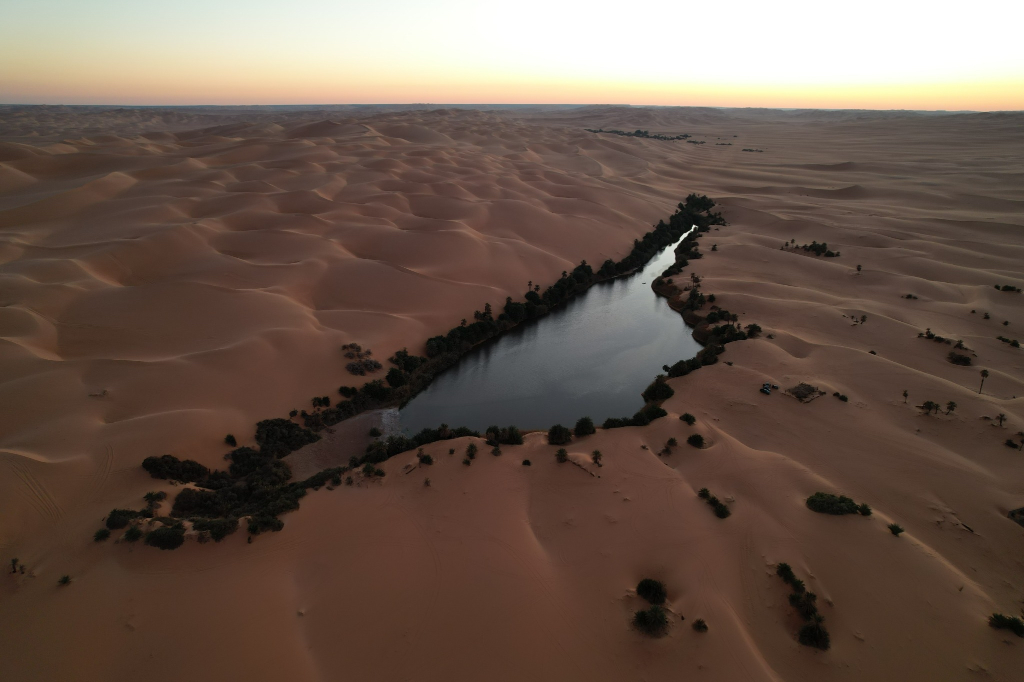 مشهد لبحيرة أم الماء