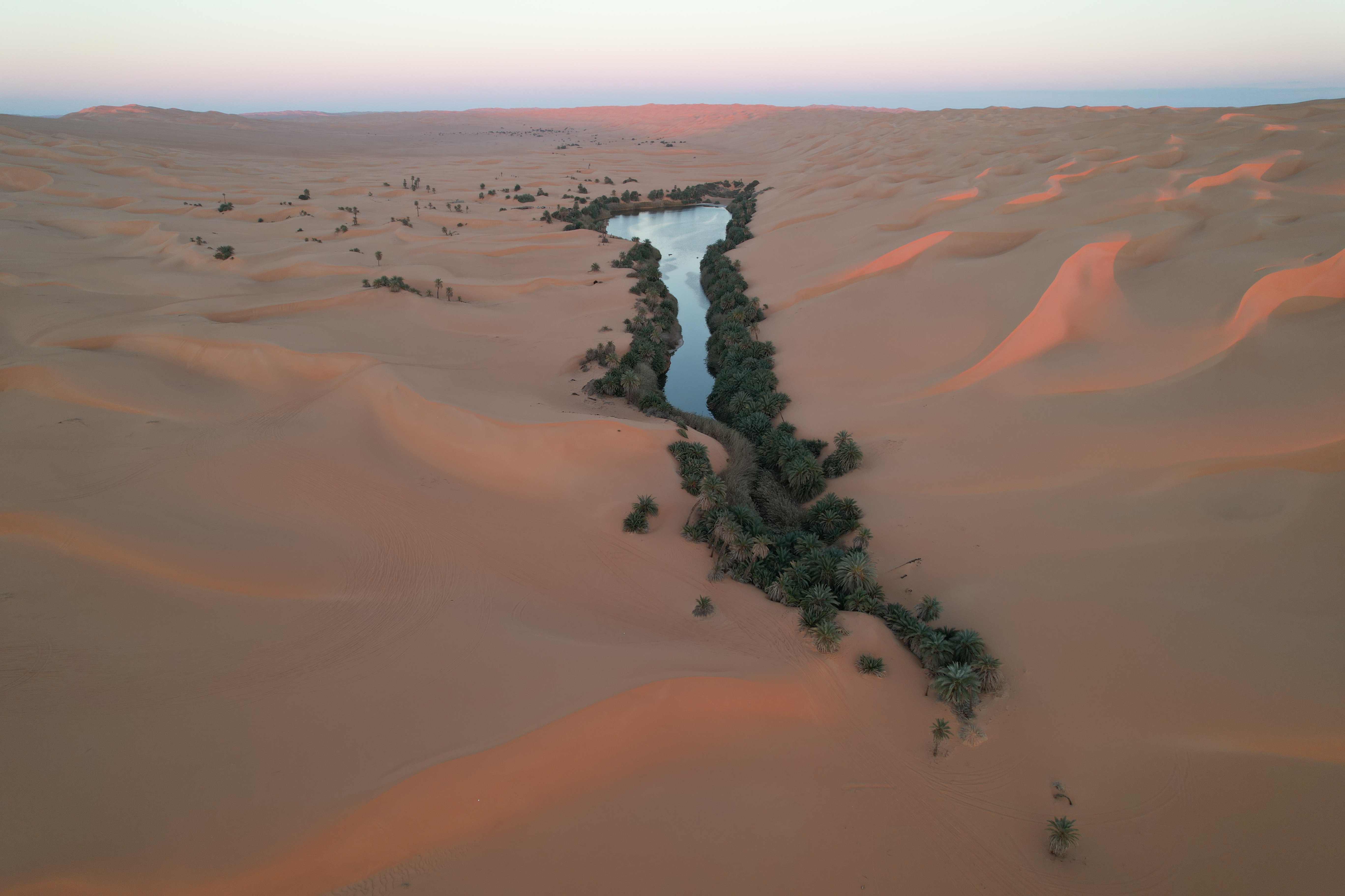 مشهد إضافي لبحيرة أم الماء